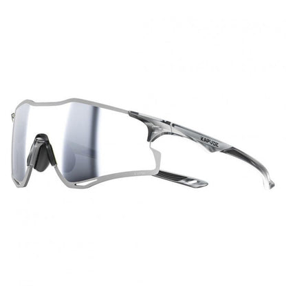 Kapvoe Cheetah Sports Sunglasses-Black/Silver - D Byk Store