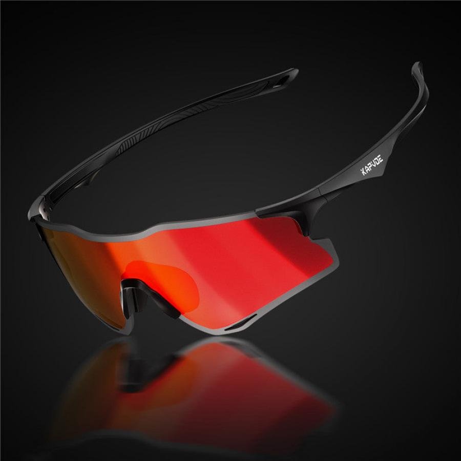 Kapvoe Cheetah Sports Sunglasses-Purple/Black - D Byk Store