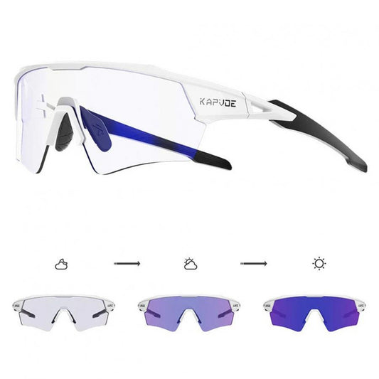 Kapvoe DreamChaser Wings Photochromic Sunglasses-Blue/White - D Byk Store