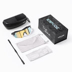 Kapvoe DreamChaser Wings Sports Sunglasses - Gold/Black - D Byk Store