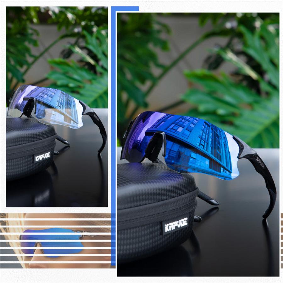 Kapvoe K1129 Photochromic Sunglasses-Black - D Byk Store