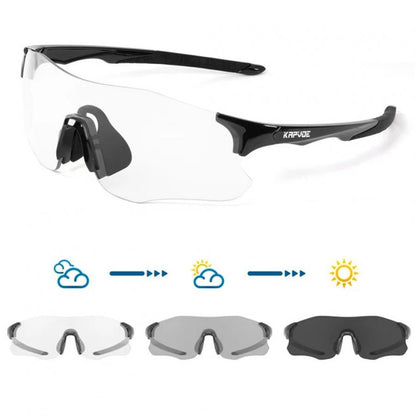 Kapvoe K1129 Photochromic Sunglasses-Black - D Byk Store
