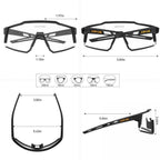 Kapvoe KE9022 Photochromic Sports Sunglasses - Blue - D Byk Store