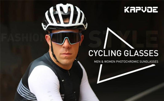 Kapvoe KE9022 Photochromic Sports Sunglasses-Green - D Byk Store