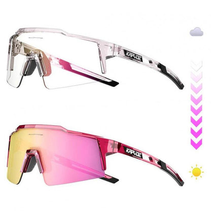 Kapvoe KE9023 Colour Changing Frame Photochromic Sunglasses-Pink - D Byk Store