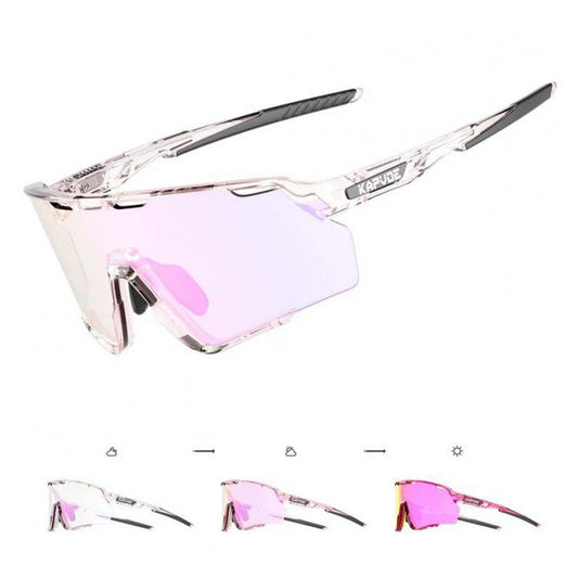 Kapvoe X170 Colour Changing Frame Photochromic Sunglasses-Pink - D Byk Store