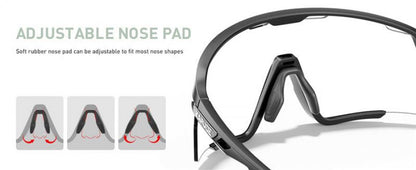 Kapvoe X170 Coloured Photochromic Sunglasses-Green/Blue - D Byk Store