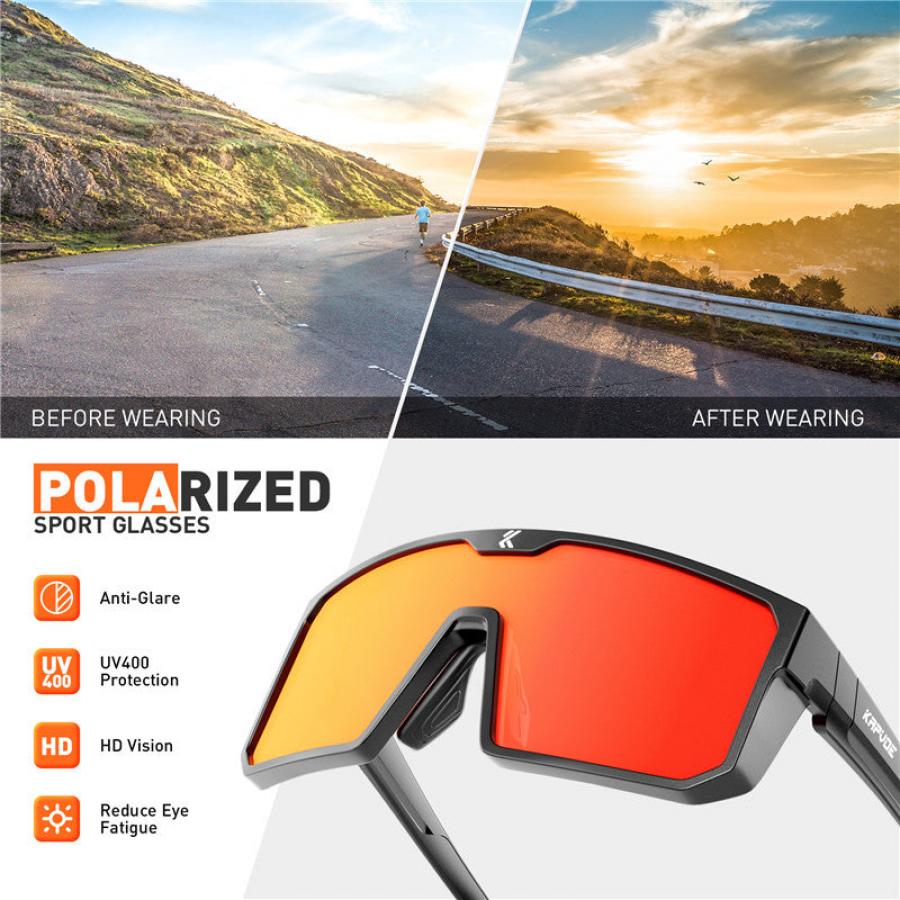 Kapvoe X232 Coloured Polarized Sunglasses-Blue - D Byk Store