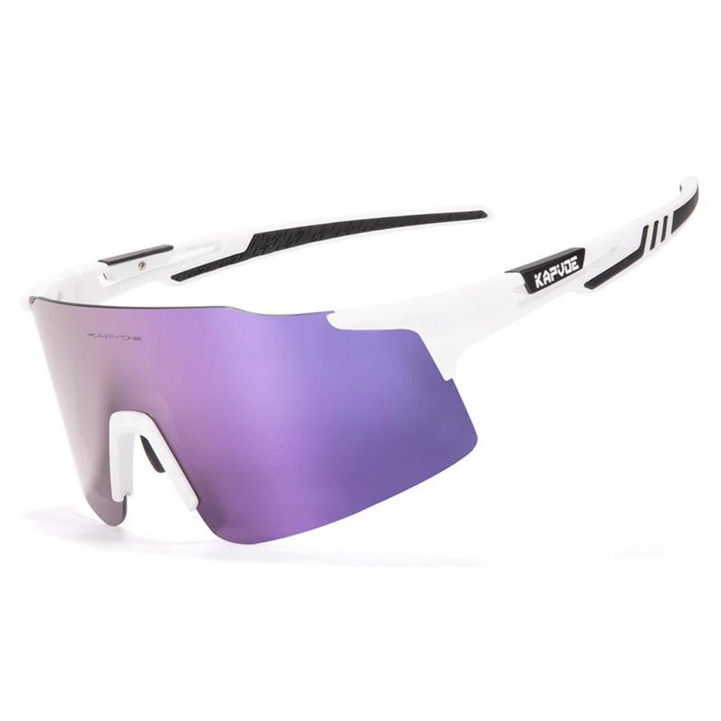 Kapvoe X27 Rimless Sports Glasses - Purple/White - D Byk Store