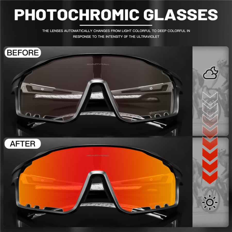 Kapvoe X76 Coloured Photochromic Sunglasses-Purple - D Byk Store