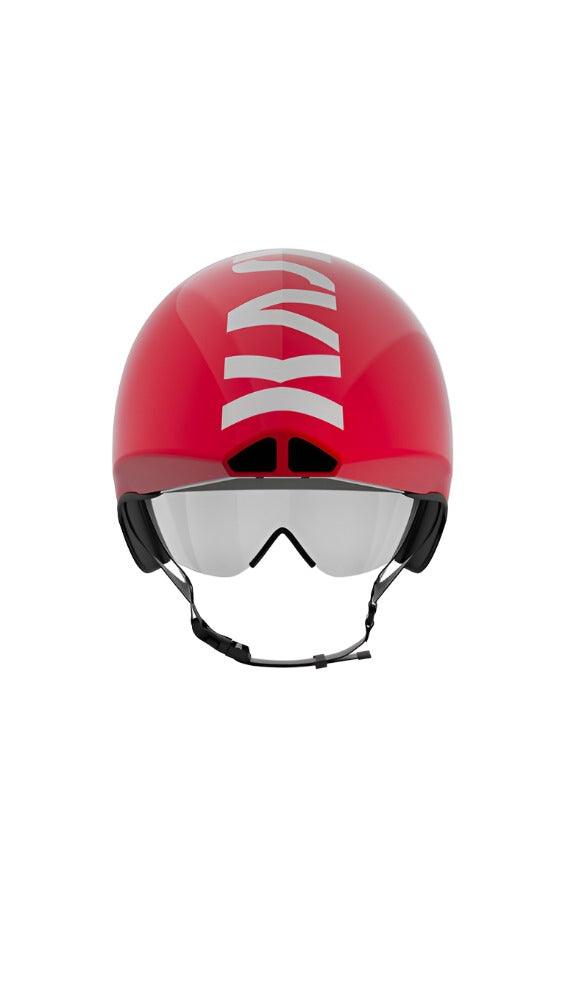 Kask Mistral Helmet - Black/Red - D Byk Store