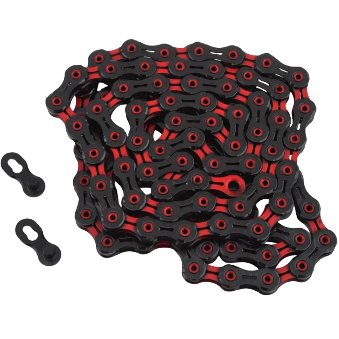 KMC DLC 11 Chain – Black/Red - D Byk Store
