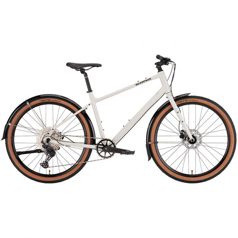 Kona Dew Deluxe Urban Bike-White - D Byk Store