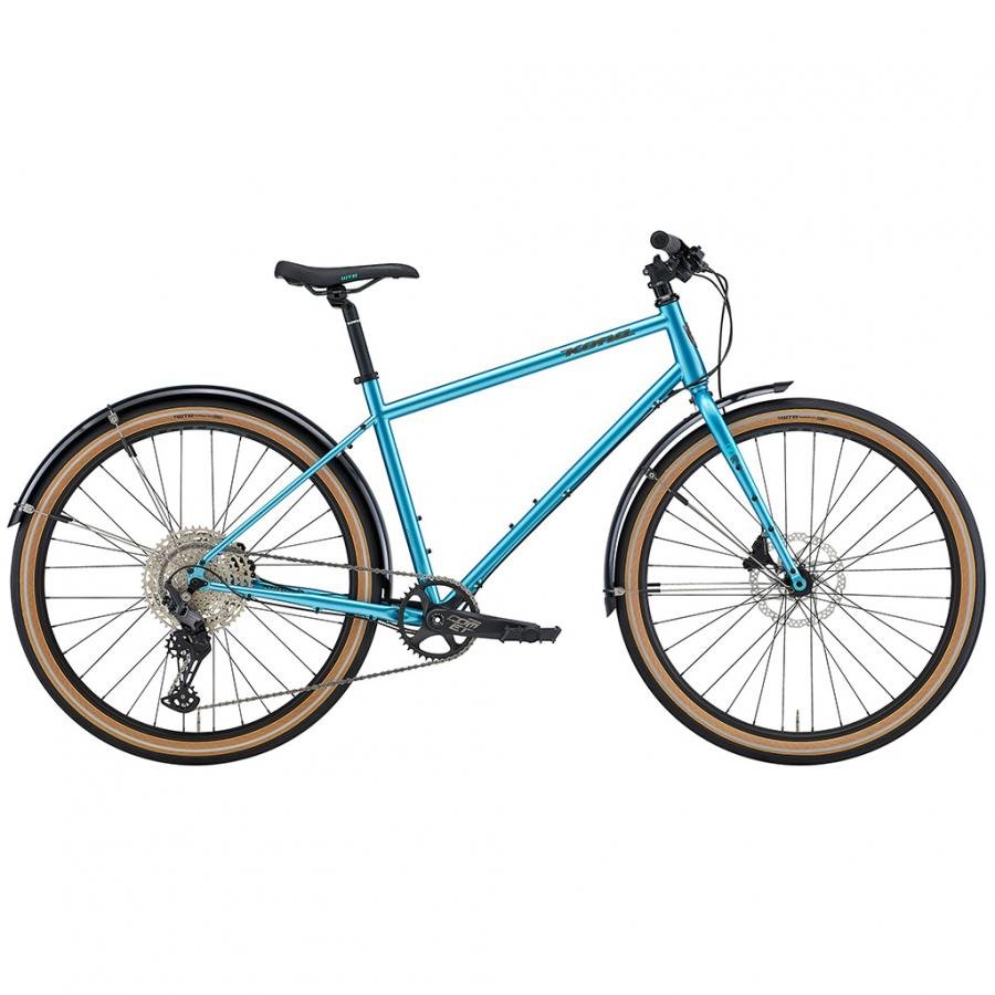 Kona Dr. Dew Hybrid Bike-Blue - D Byk Store