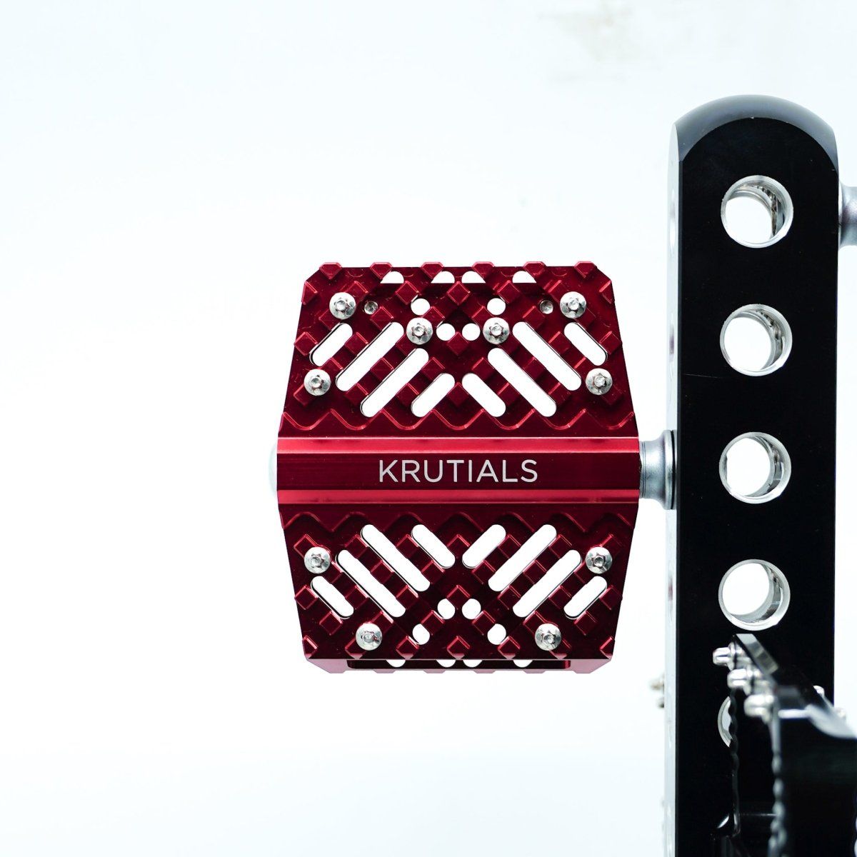 Krutials Platform Pedals - Red - D Byk Store