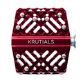 Krutials Platform Pedals - Red - D Byk Store