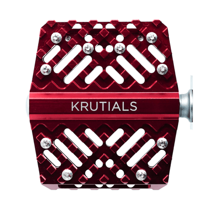 Krutials Platform Pedals - Red - D Byk Store