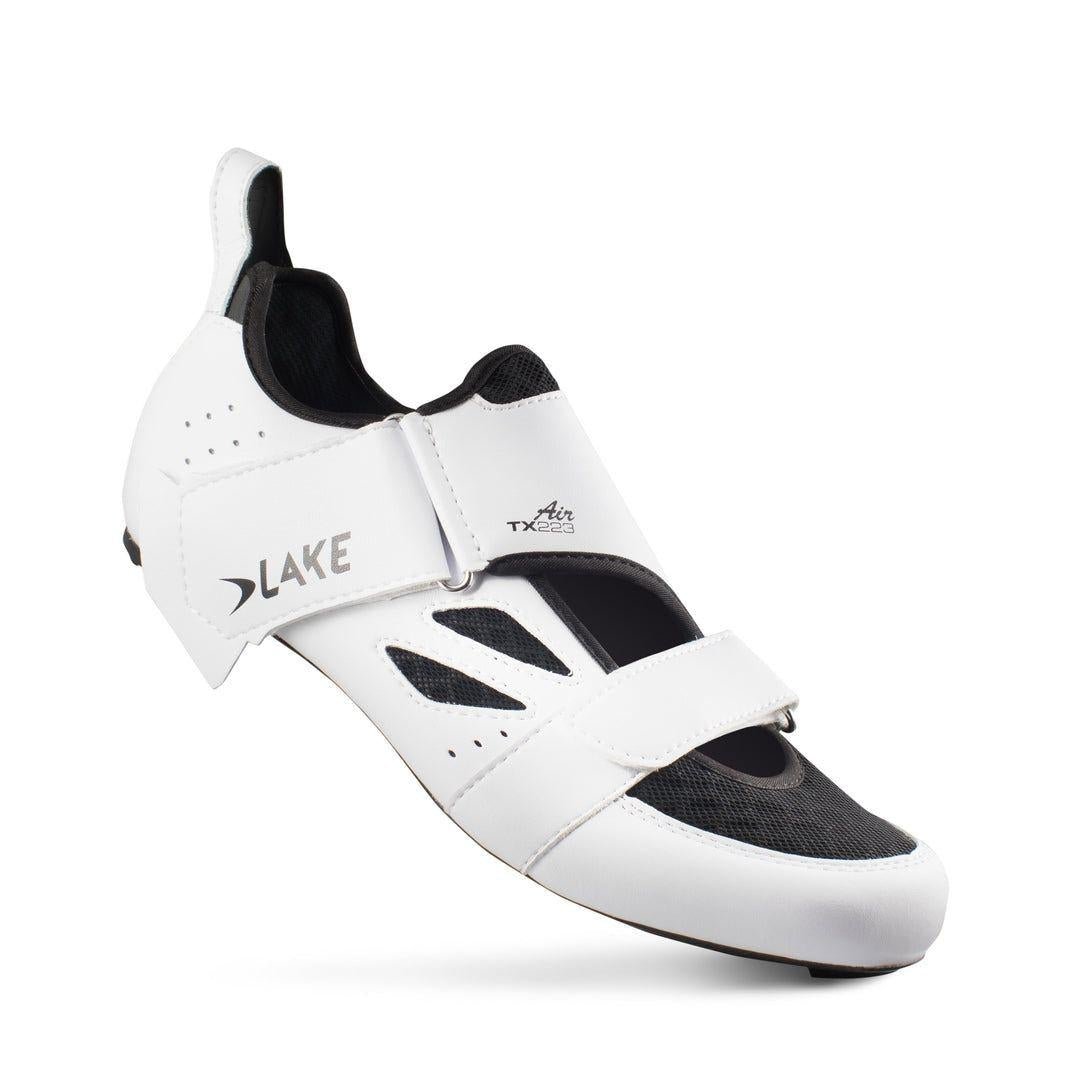 Lake Cycling Shoe TX223 AIR - White/Black - D Byk Store