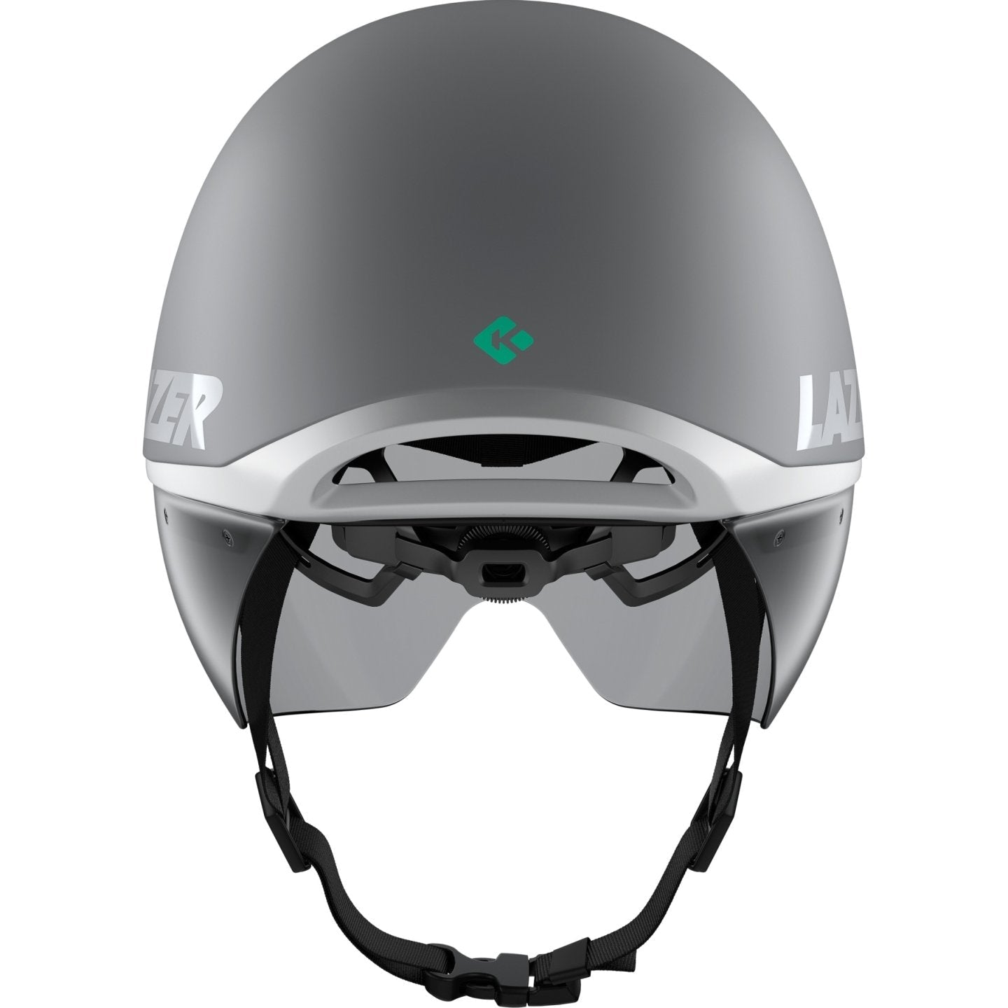 Lazer Victor KinetiCore Time Trial Helmet - Matte White Silver - D Byk Store
