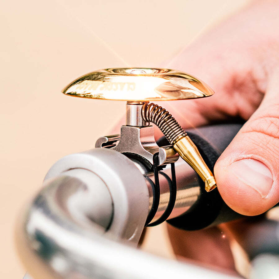 Lezyne Classic Shallow Brass Bell - D Byk Store