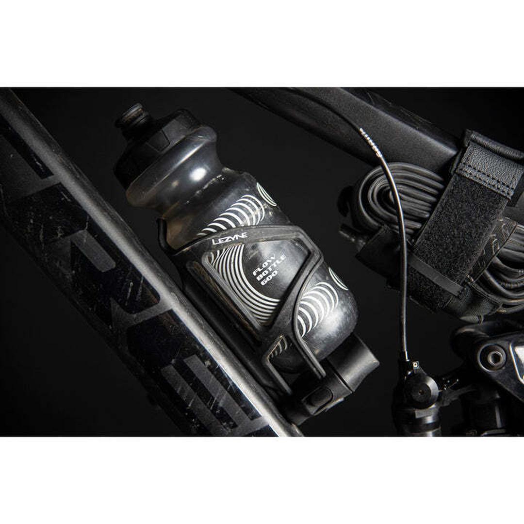 Lezyne Flow Water Bottle - 600ml - Smoke Grey - D Byk Store