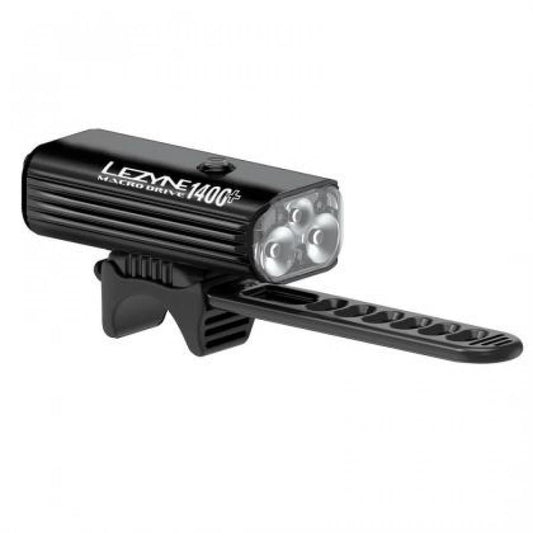 Lezyne Macro Drive 1400+ Front Light - Black (1400 Lumens) - D Byk Store