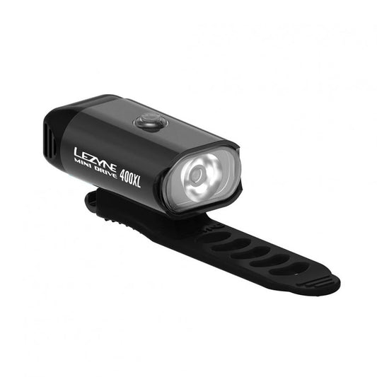 Lezyne Mini Drive 400XL Front Light - Black (400 Lumens) - D Byk Store