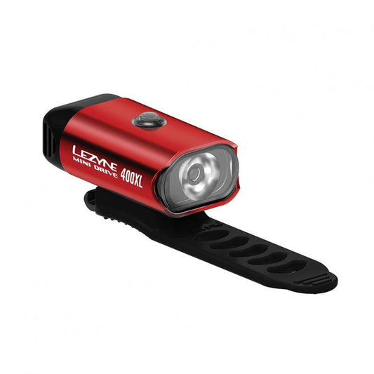 Lezyne Mini Drive 400XL Front Light - Red (400 Lumens) - D Byk Store