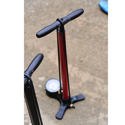 Lezyne Sport Gravel Drive Floor Pump - Matt Black - D Byk Store