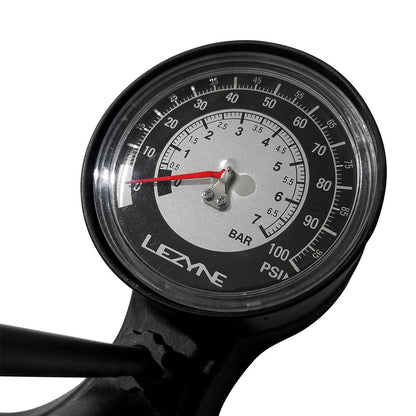 Lezyne Sport Gravel Drive Floor Pump - Matt Black - D Byk Store