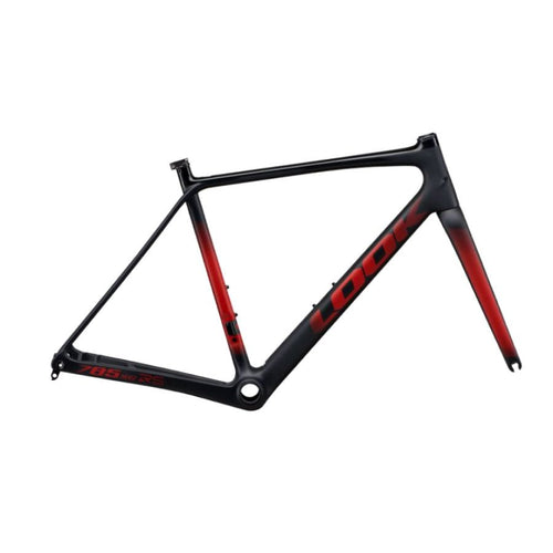 LOOK 785 Huez Disc Frameset (Black/Metallic Red Mat Glossy)