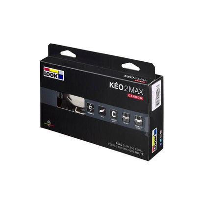 Look Pedals road Keo 2 Max Carbon - Black - D Byk Store