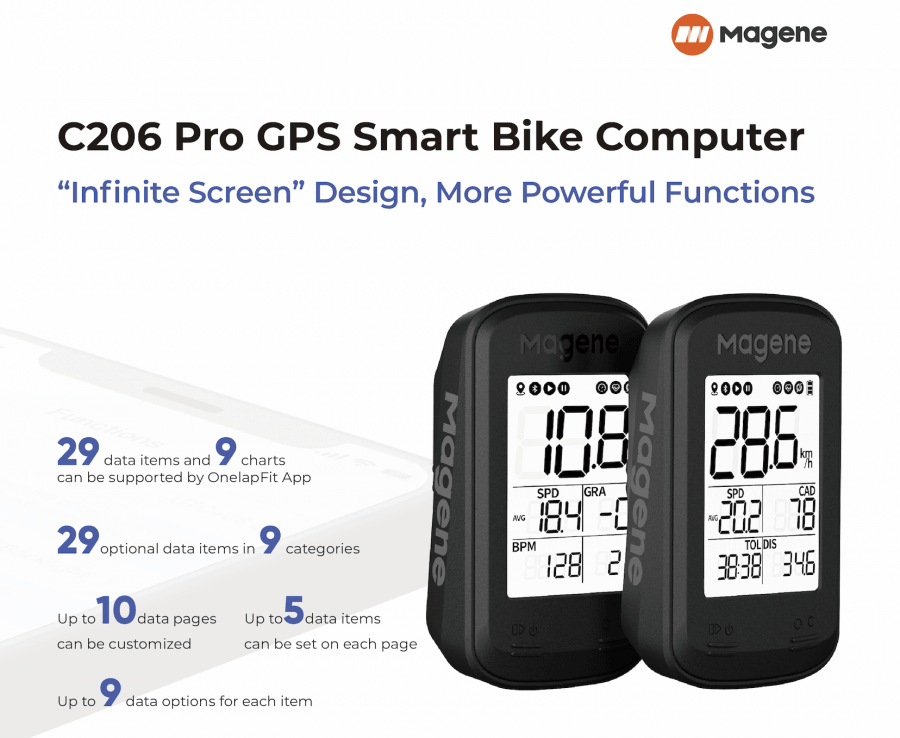 Magene C206 Pro GPS Bike Computer - D Byk Store