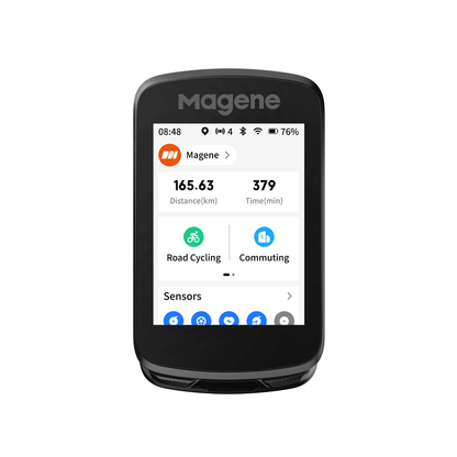 Magene C606 V2 GPS Cyclocomputer (Black) - D Byk Store