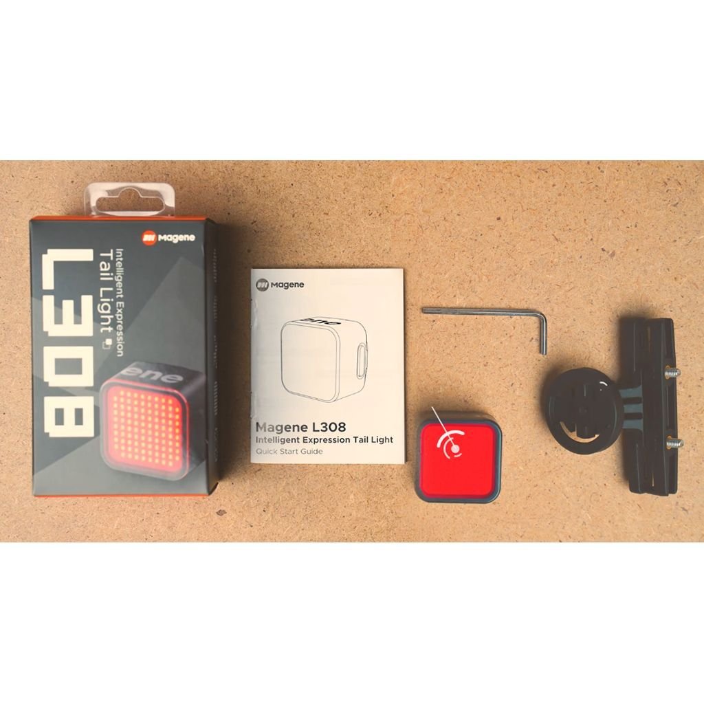 Magene L308 Expression Tail Light - Saddle Mount - D Byk Store