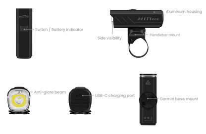 Magicshine Allty 600 Front Light V2.0 - D Byk Store