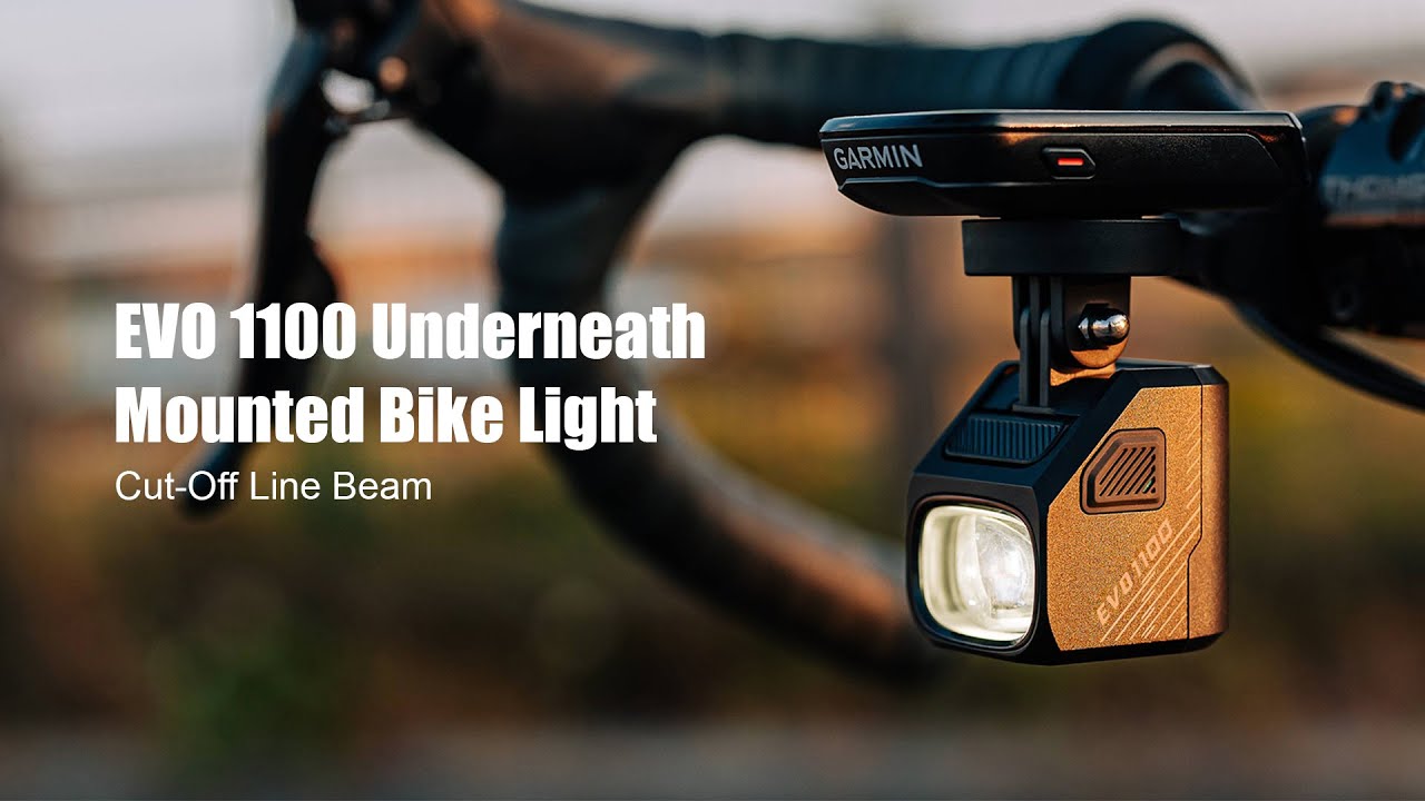 Magicshine EVO 1100 Underneath Mounted Front Light - Black (1100 Lumens) - D Byk Store
