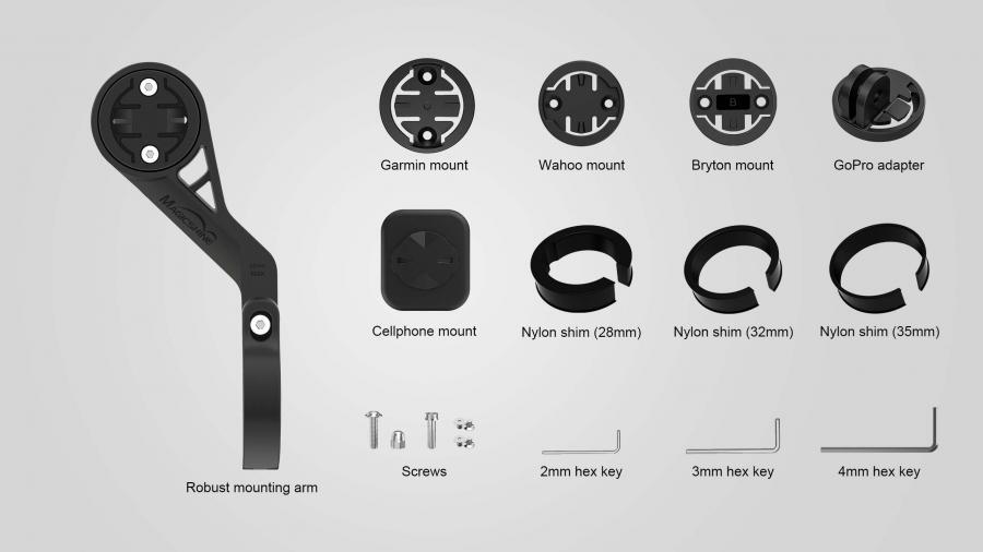 Magicshine MAA Aero Out - Front Bike Mount (Plastic) - D Byk Store