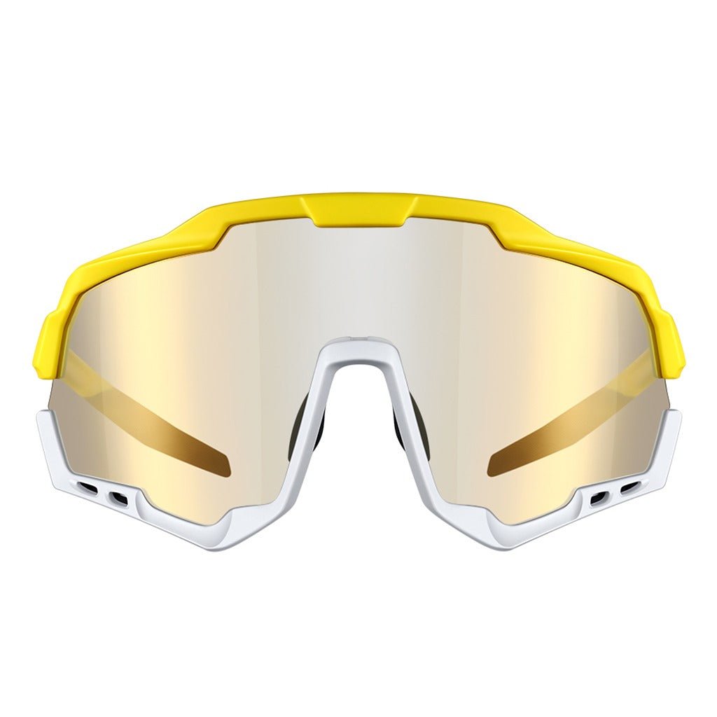 Magicshine Morpher Coloured Photochromic Sunglasses-Yellow/White - D Byk Store