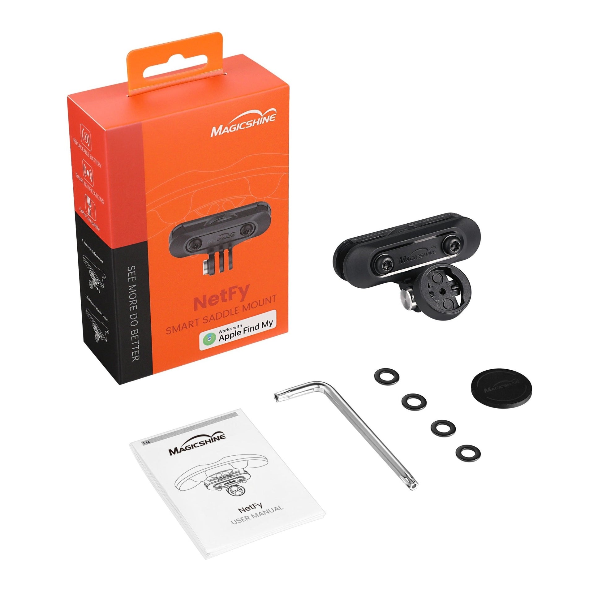 Magicshine Netfy Saddle Mount Tracker - D Byk Store