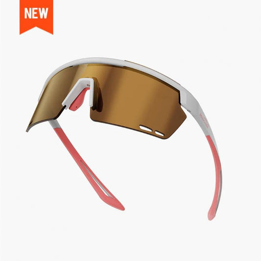 Magicshine Rouler Classic Sports Sunglasses - White/Pink - D Byk Store