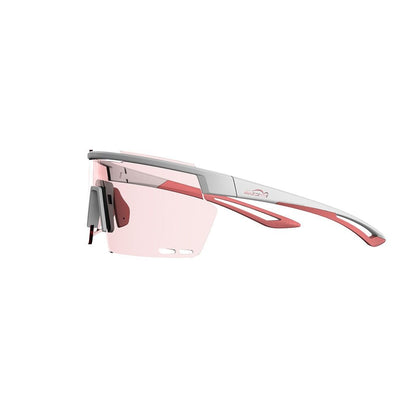 Magicshine Rouler Coated Photochromic Sunglasses - White/Pink - D Byk Store