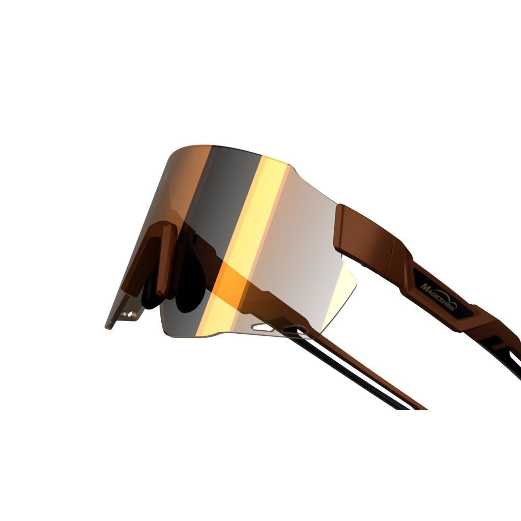 Magicshine Windbreaker Photochromic Sunglasses - Coffee Brown - D Byk Store