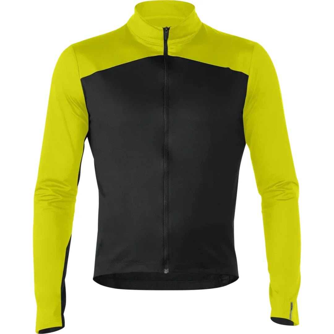 Mavic Cosmic Thermo Jersey Men's - Black/Sulphur Spring - D Byk Store
