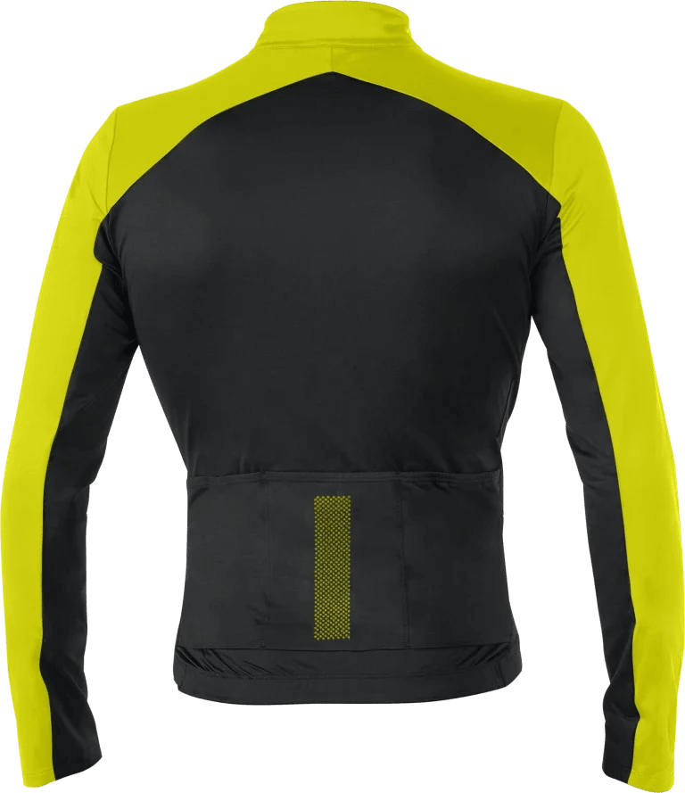 Mavic Cosmic Thermo Jersey Men's - Black/Sulphur Spring - D Byk Store