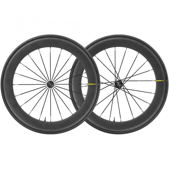 Mavic Ellipse Pro Carbon UST Track Wheelset (with Yksion Pro UST 25mm tyres) - D Byk Store