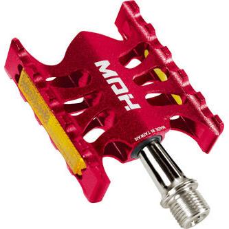MDH PCC04 City Alloy Flat Pedal - Red - D Byk Store