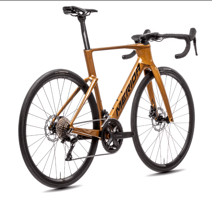 Merida Reacto 4000 - Mineral Gold (Black) - MY2027 - D Byk Store