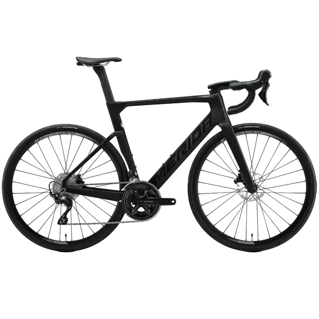 Merida Reacto 4000 - Silk Black (Glossy Dark Silver) - D Byk Store