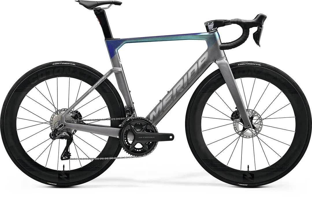 Merida Reacto Rim 9000 Frame Kit 2022 - Shiny Black/Matt Black - D Byk Store